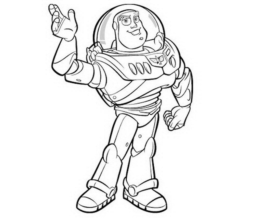 buzz lightyear coloring pages