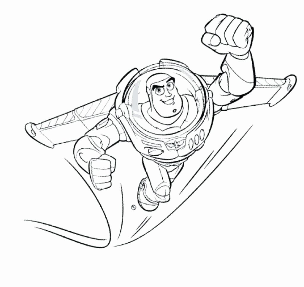 buzz lightyear spaceship coloring pages