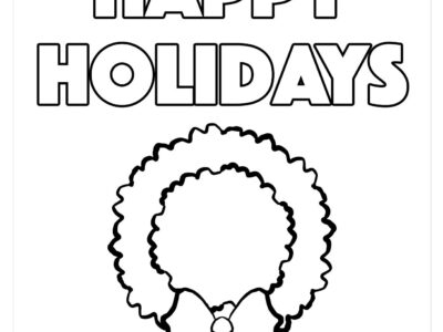 free holiday coloring pages