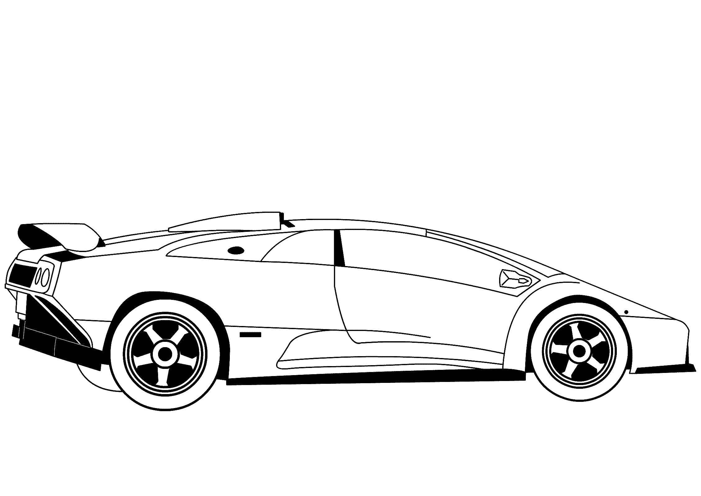 free lamborghini coloring pages