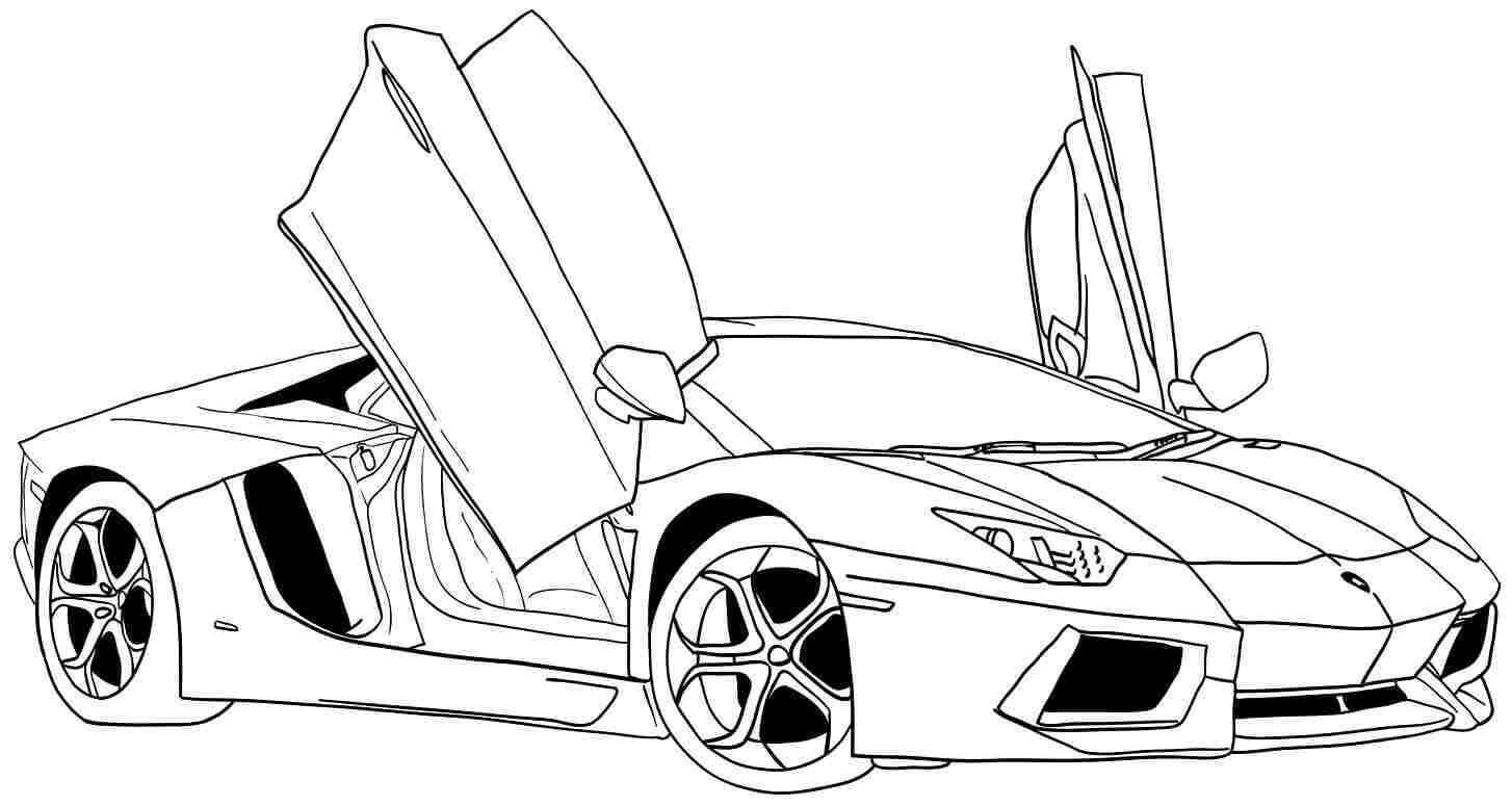 lamborghini huracan coloring pages