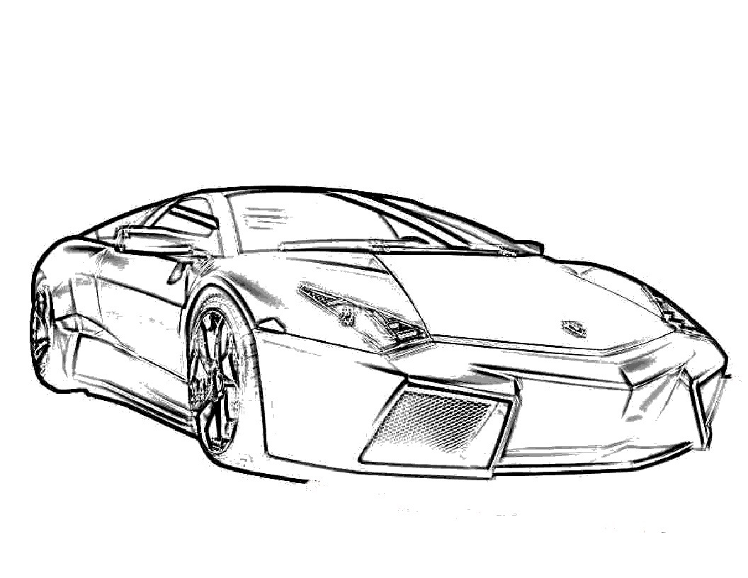 lamborghini sesto elemento coloring pages