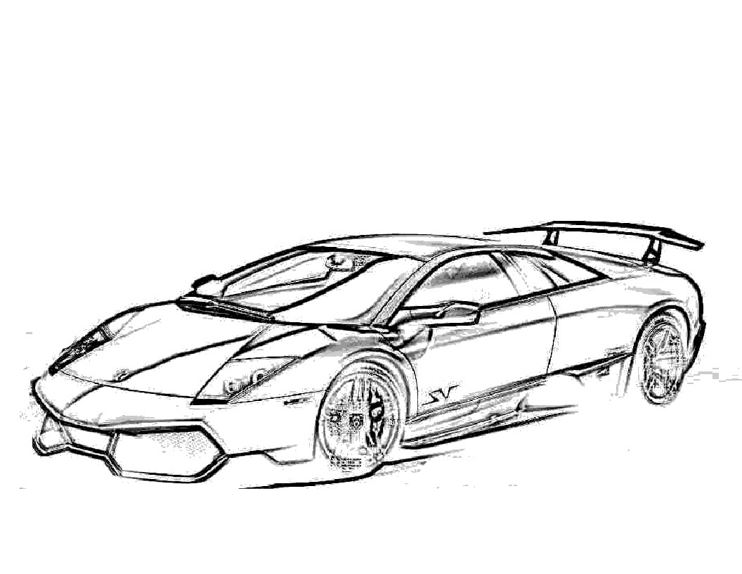 lamborghini veneno coloring pages