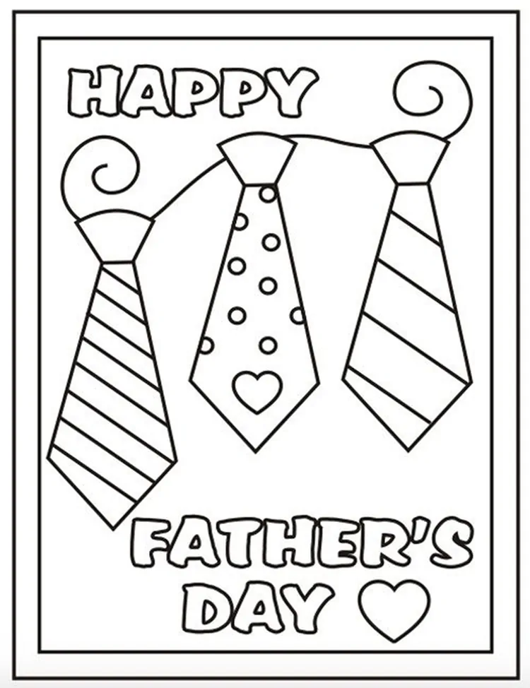 fathers day coloring pages galleries