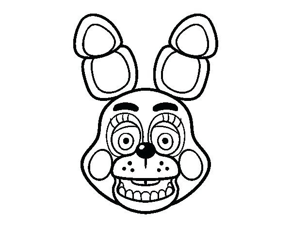 five nights at freddys coloring pages baby