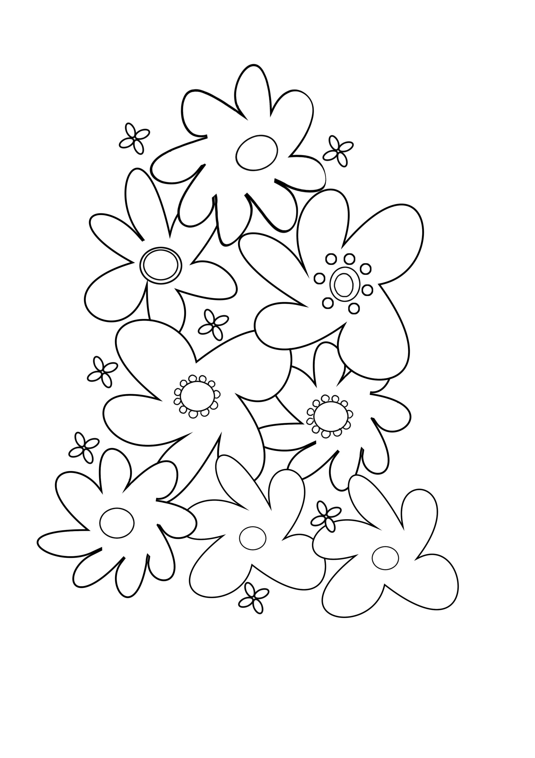 floral mandala coloring pages