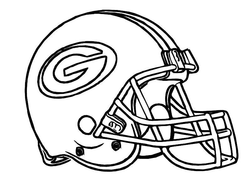 football player coloring pages