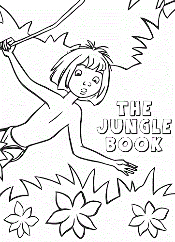 jungle book coloring pages