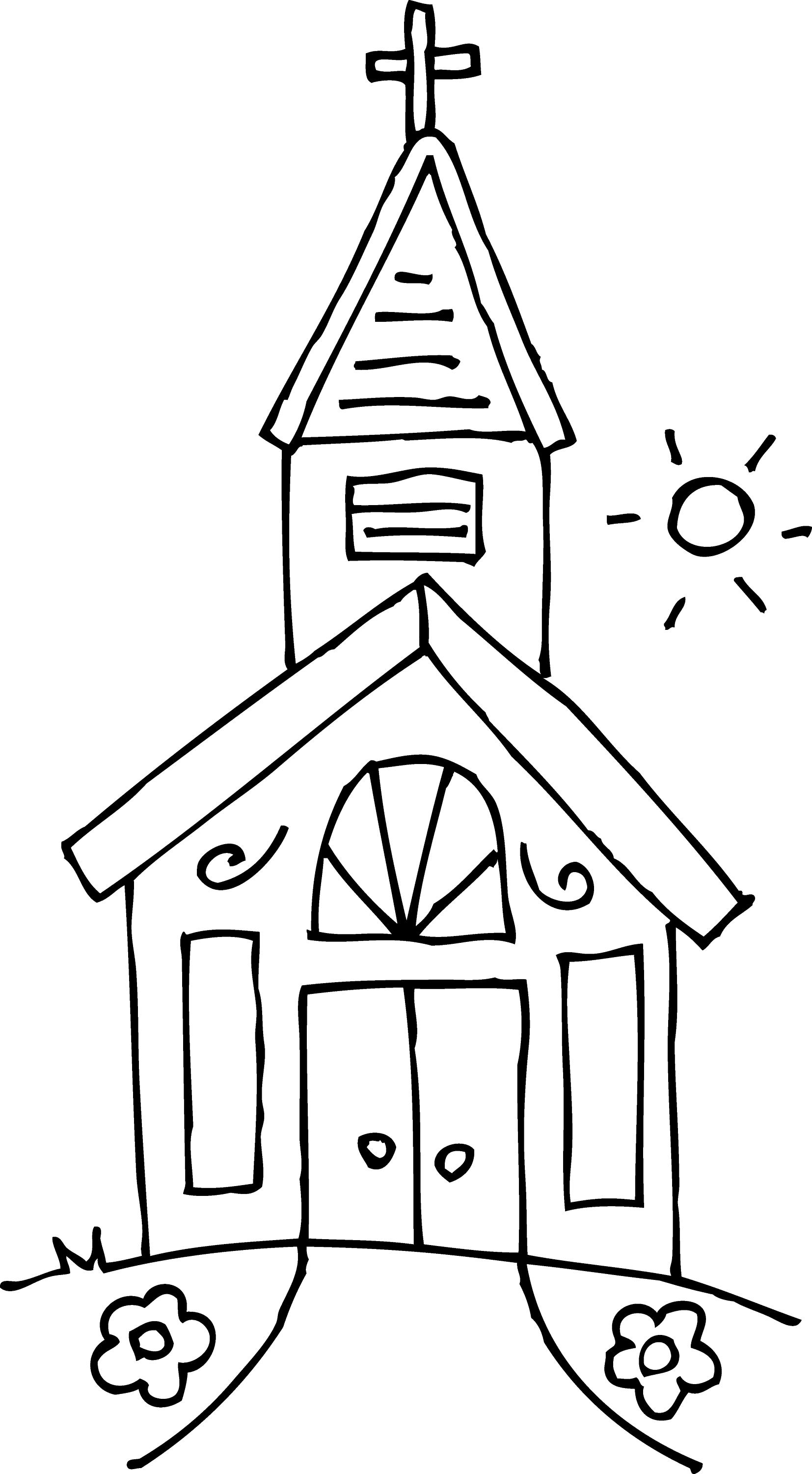 childrens church coloring pages