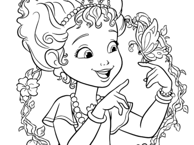 coloring pages of fancy nancy