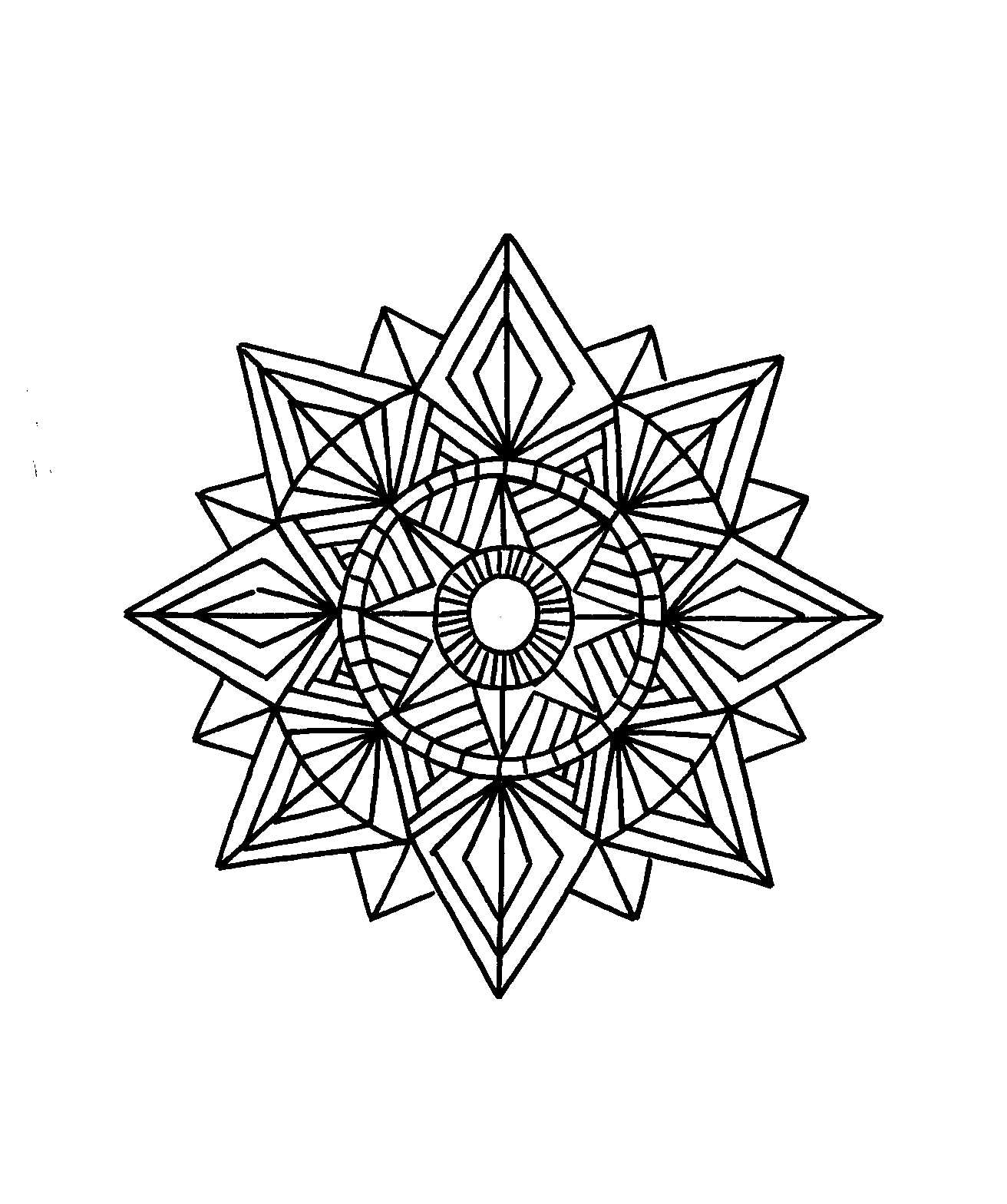 sacred geometry coloring pages free printable