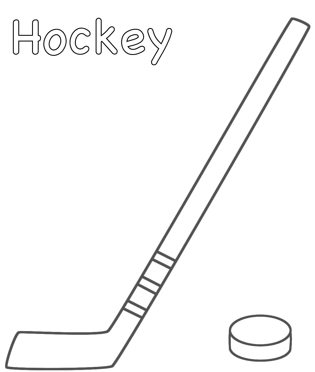 coloring pages hockey