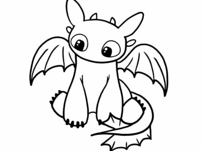 how to train your dragon coloring pages night fury