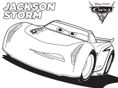 jackson storm coloring pages