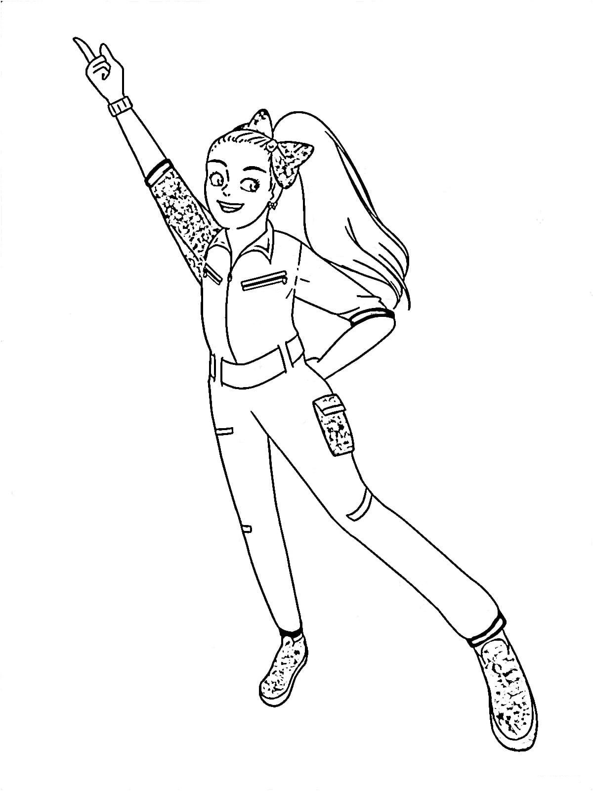 jojo siwa coloring pages