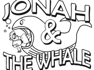 jonah and the whale coloring pages