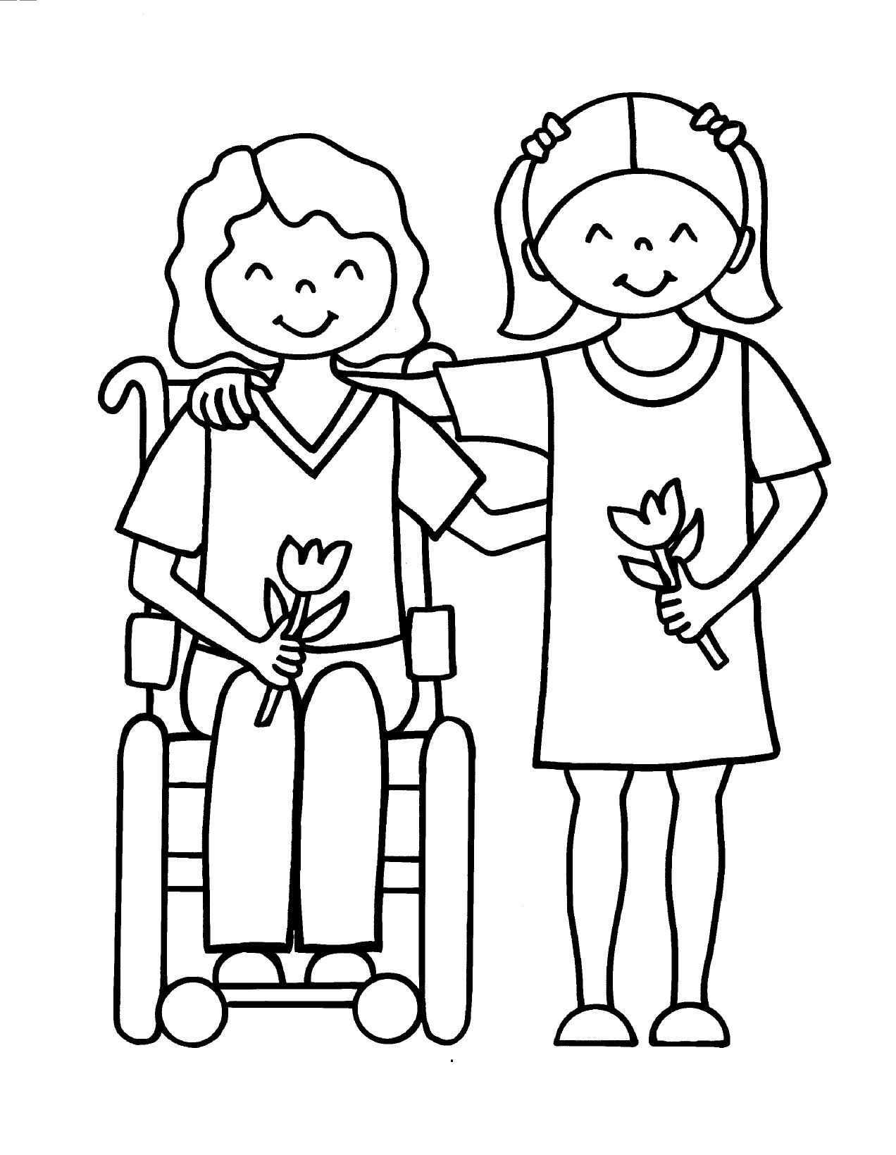 coloring pages of people