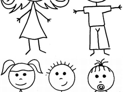 people coloring pages