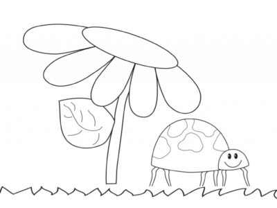 bug coloring pages for kids