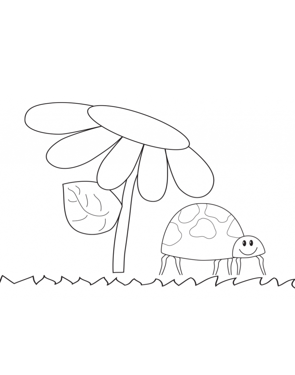 bug coloring pages for kids