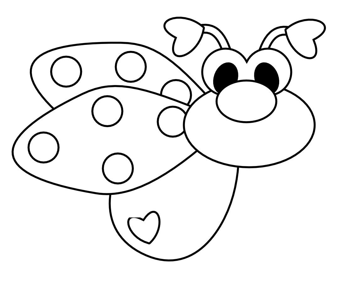 bug coloring pages for preschoolers