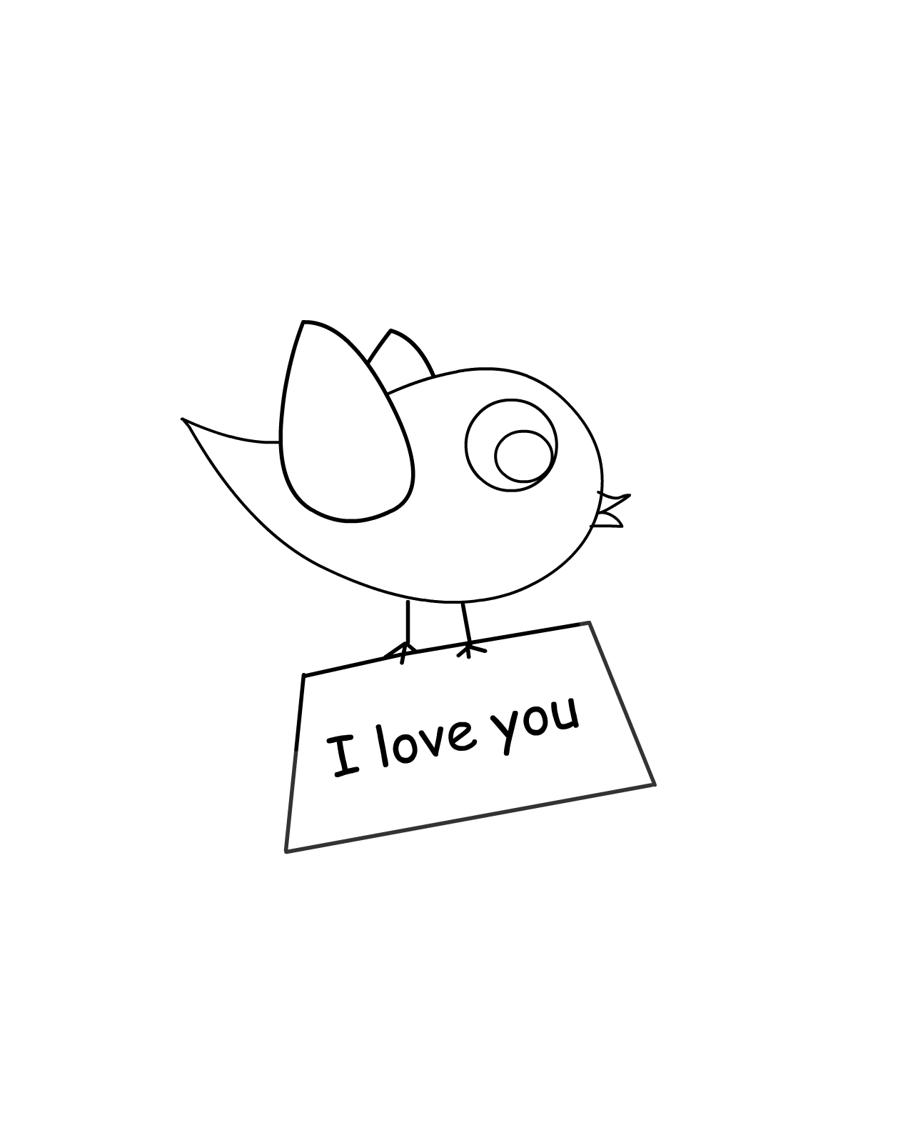 i love you coloring pages printable