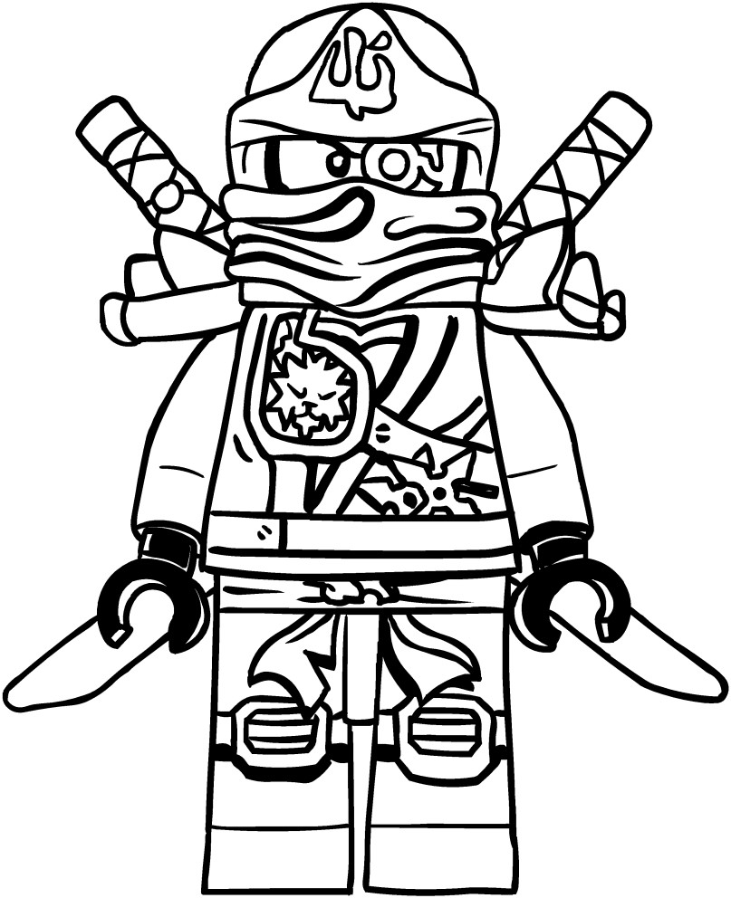 free printable lego ninjago coloring pages