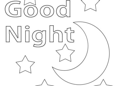 goodnight moon coloring pages