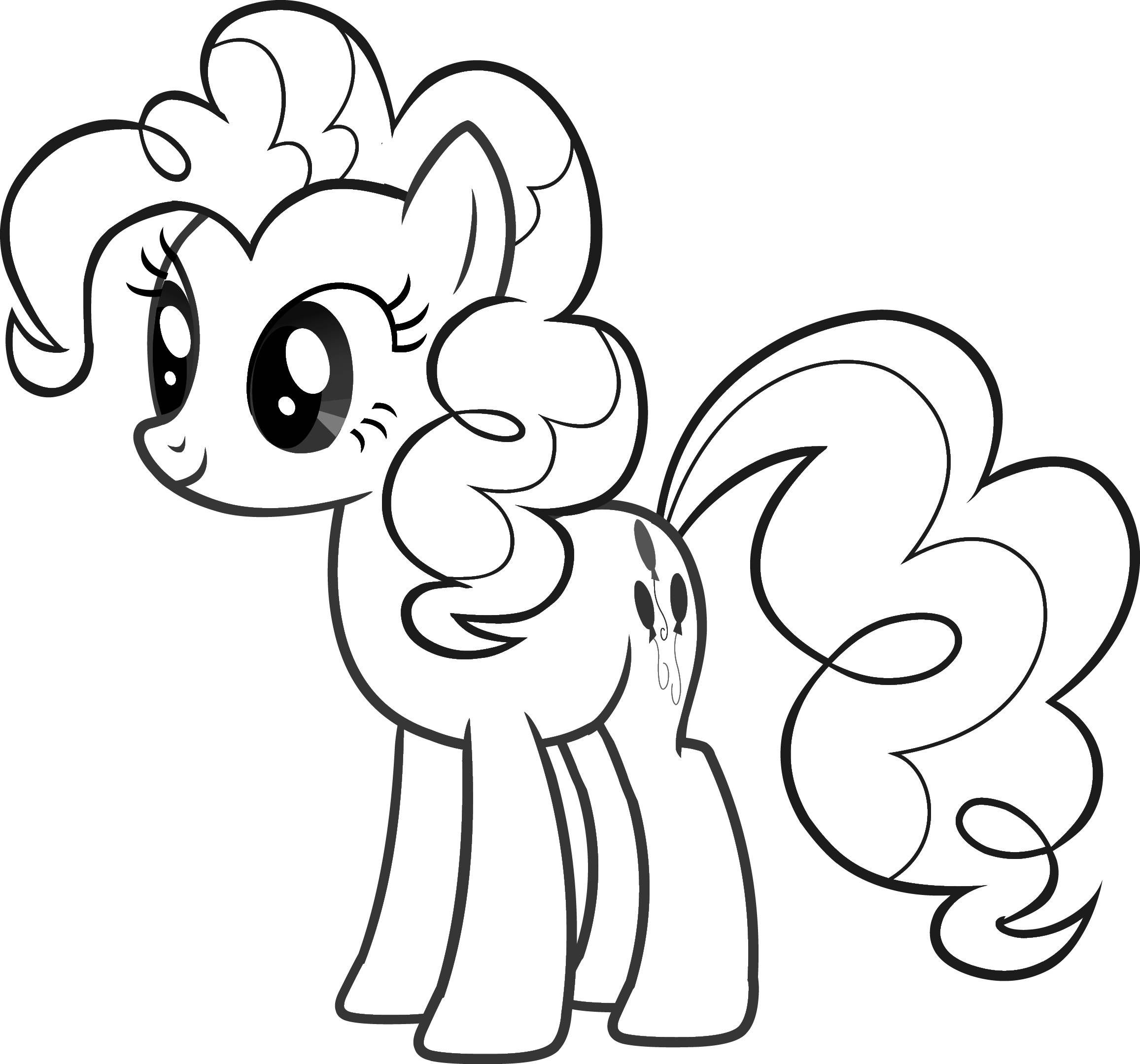 coloring pages of my little pony