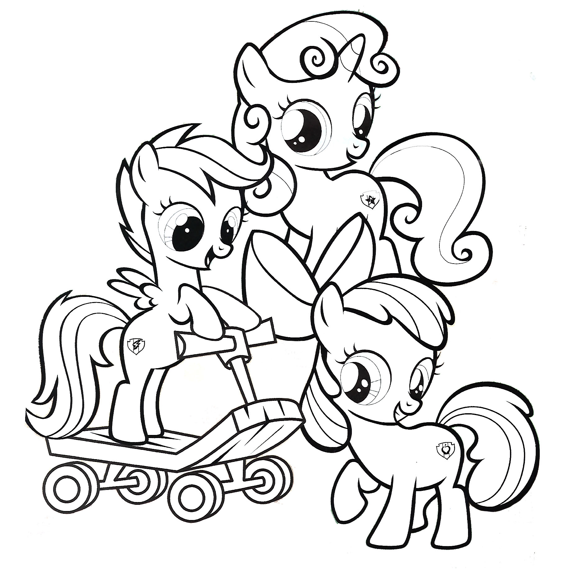 my little pony coloring pages