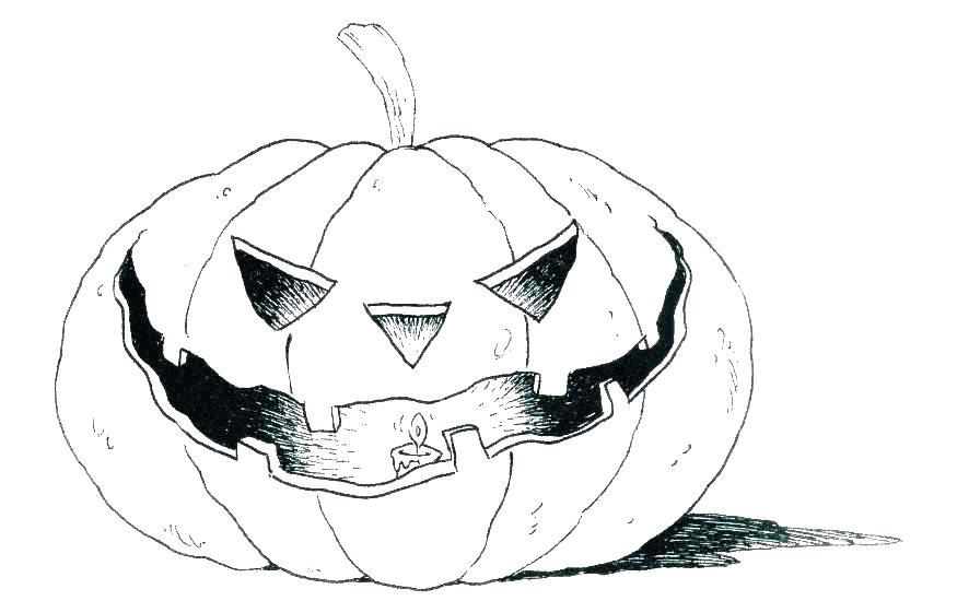 free printable pumpkin coloring pages