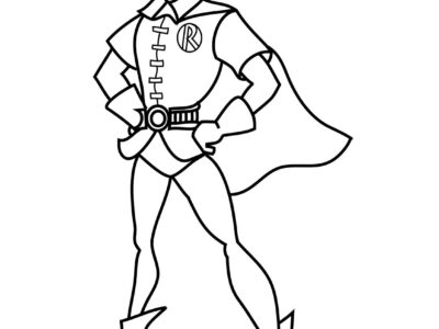 robin coloring pages