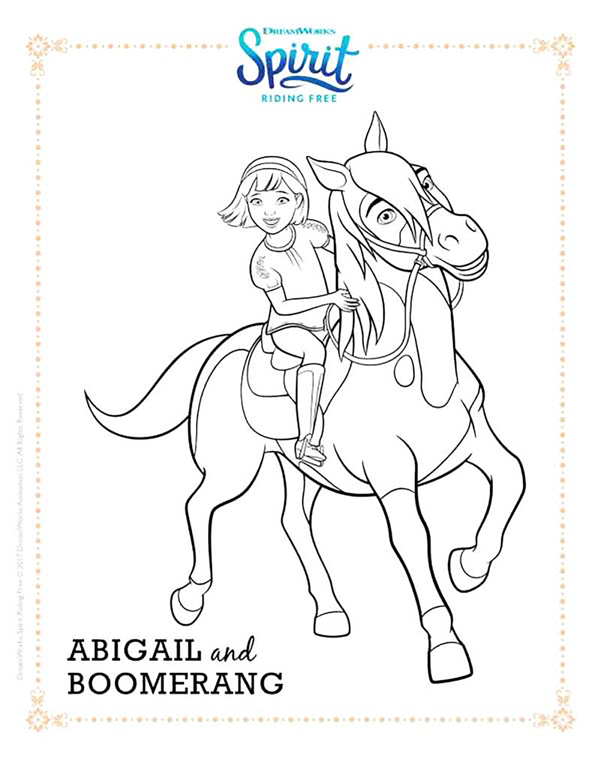 coloring pages spirit