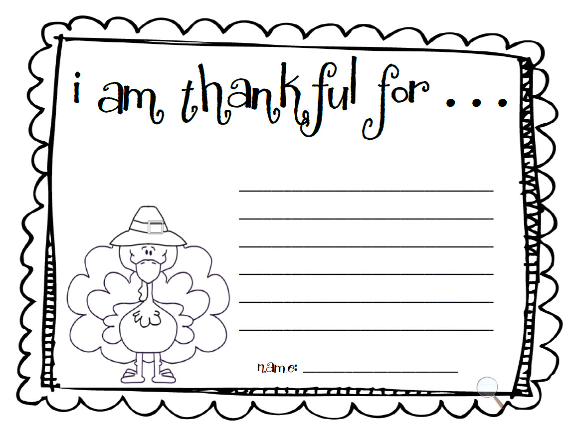 i am thankful coloring pages