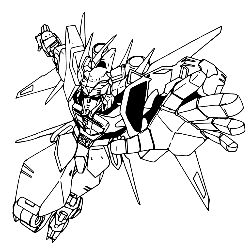 voltron coloring pages free