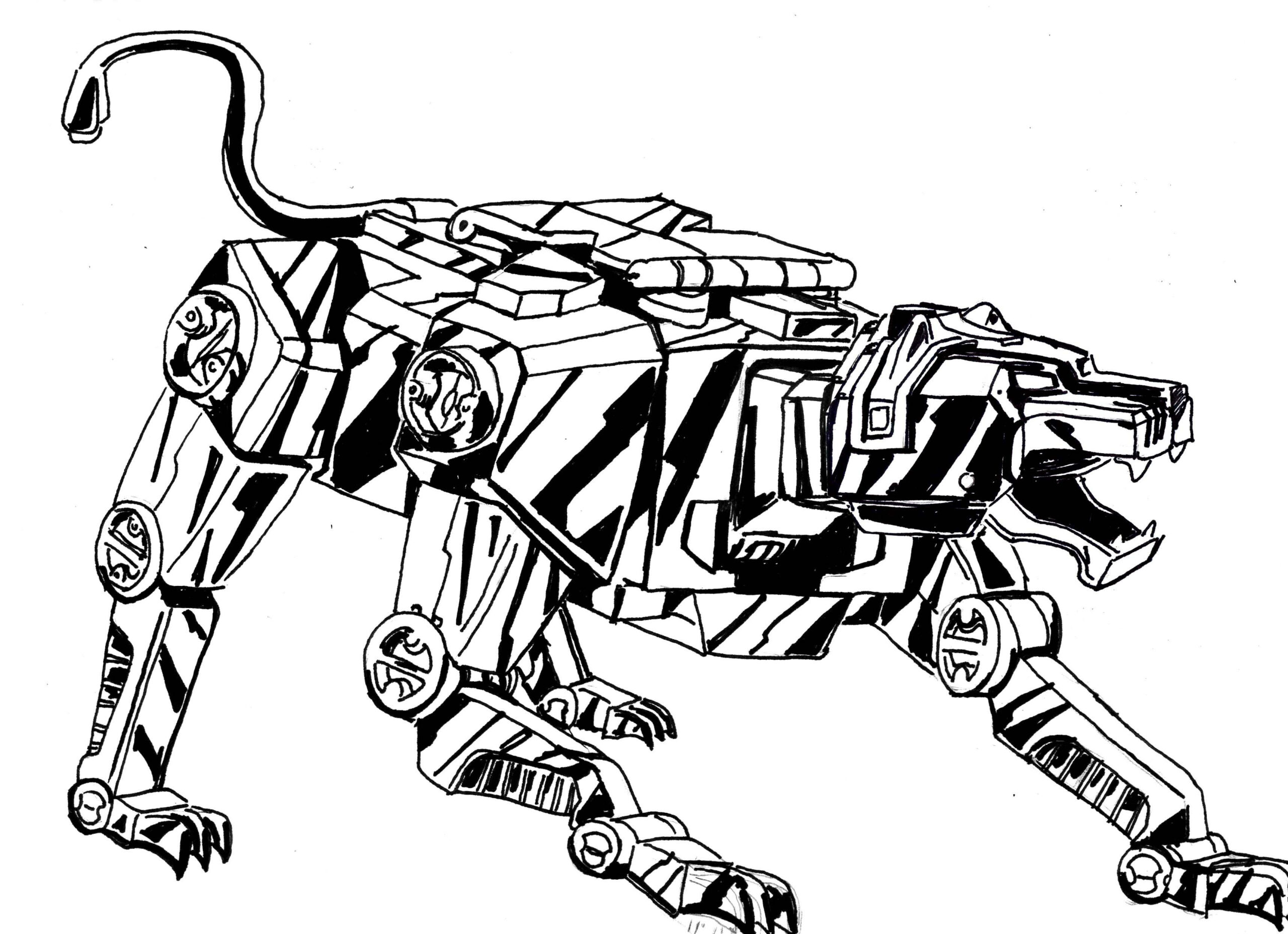 voltron lions coloring pages