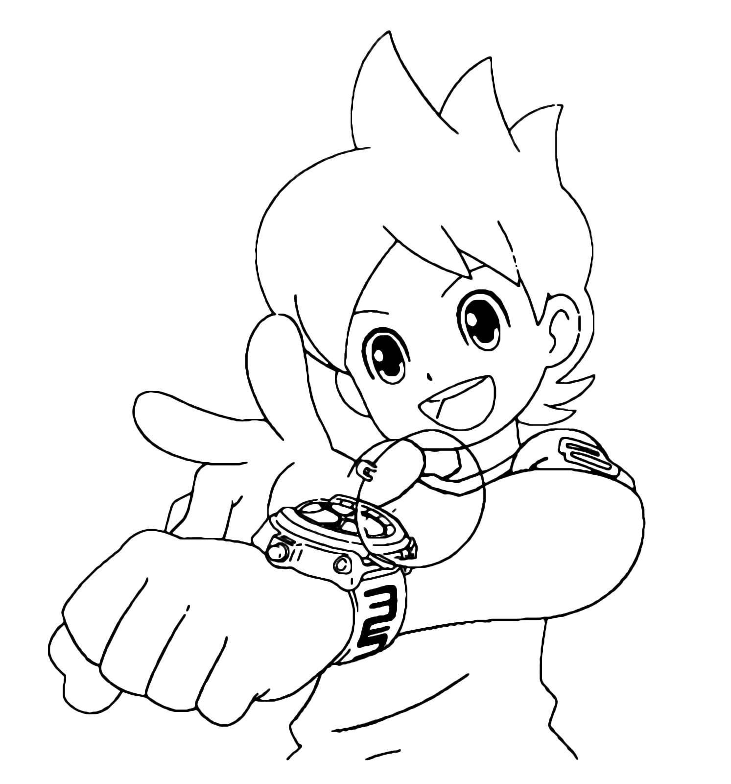 yo kai watch coloring pages