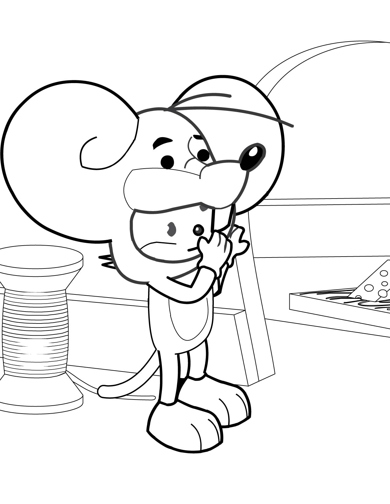 if you give a mouse a cookie coloring pages