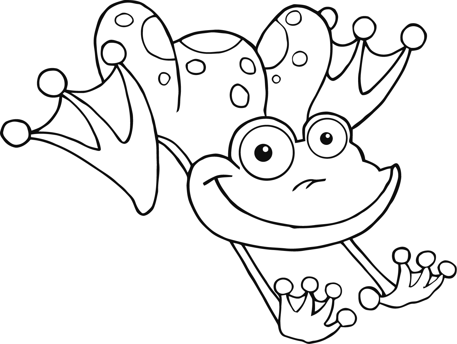 frog coloring pages online