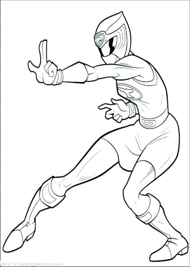 girl power rangers coloring pages