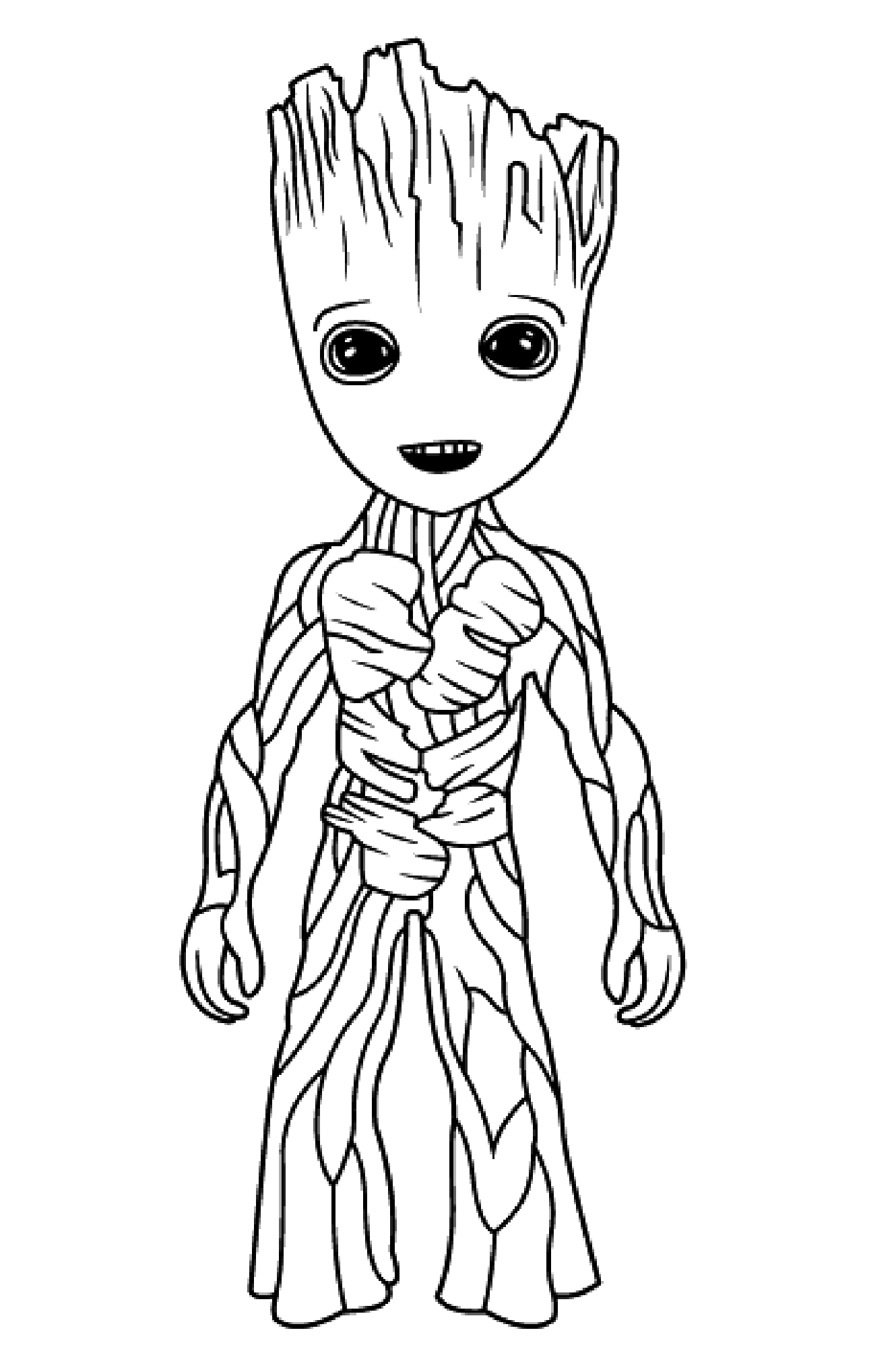 groot printable coloring pages