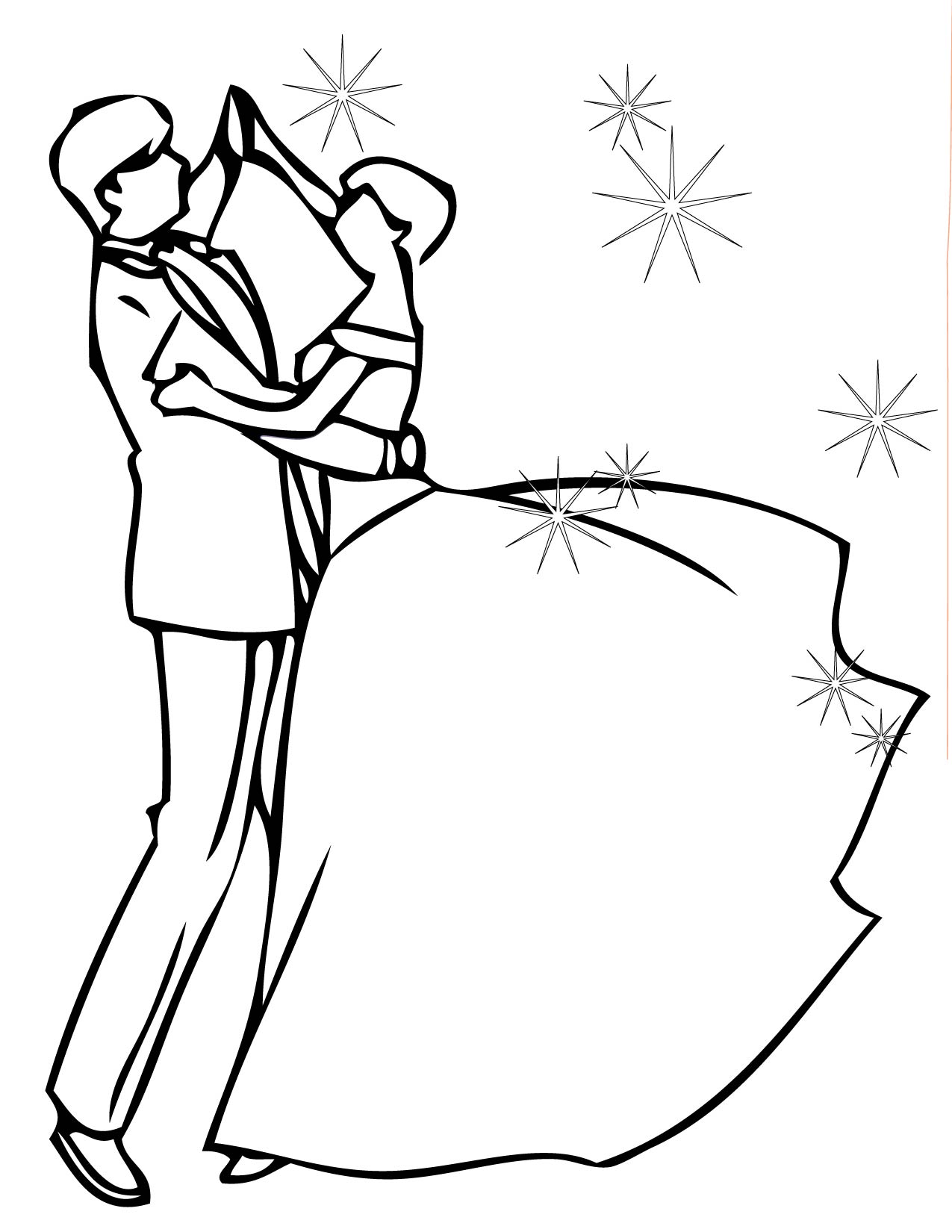 jazz dance coloring pages