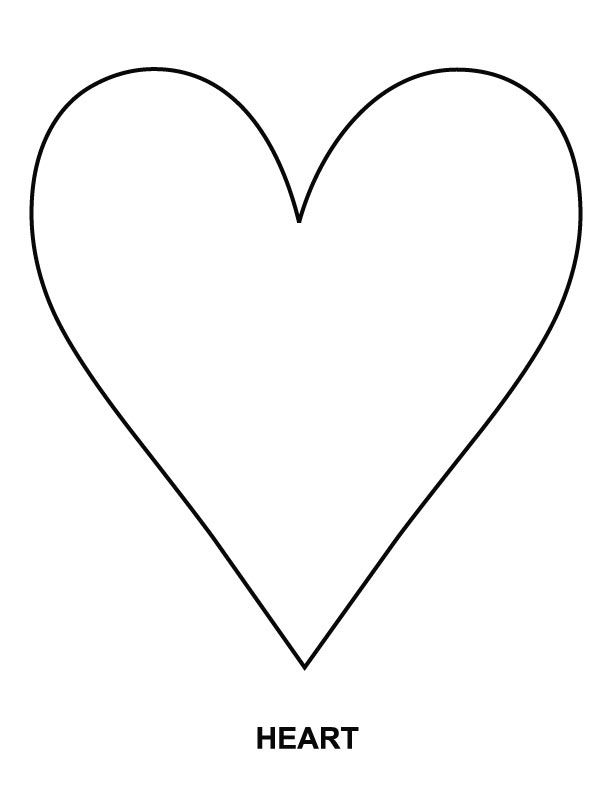 heart coloring pages free printable