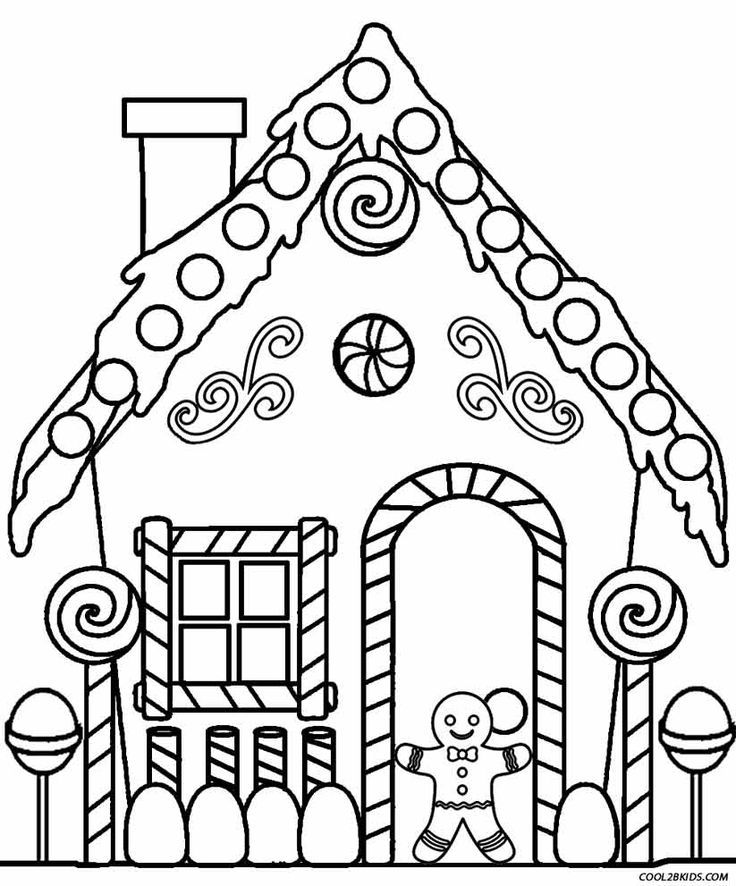 inside house coloring pages