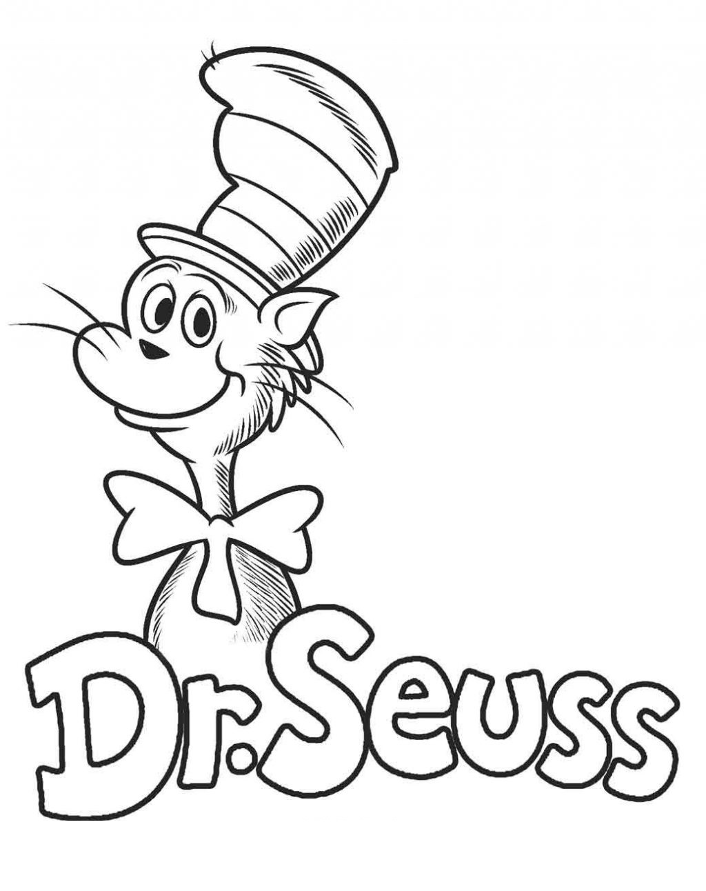 dr seuss coloring pages