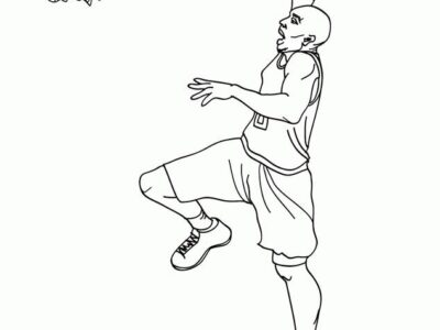 michael jordan coloring pages