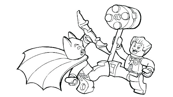 lego batman free coloring pages