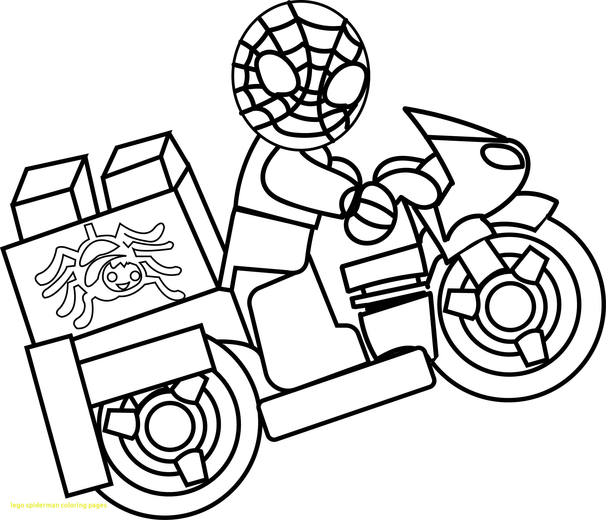 lego spiderman coloring pages