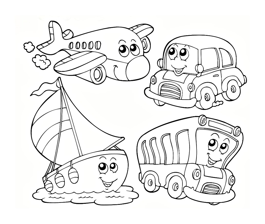 transportation coloring page transportation free printable coloring pages www.coloringpaint