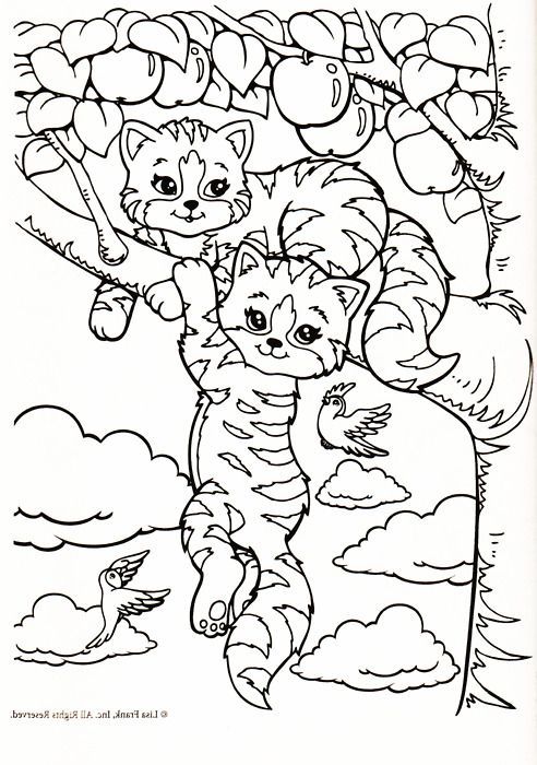 lisa frank animal coloring pages